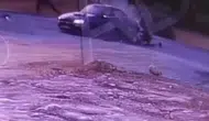 Muğla’da motosiklet kazası anı güvenlik kamerasında