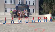 Düzceli gençler jandarma karargahına konuk oldu