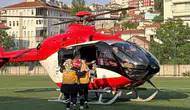 Kastamonu'da yanan bebek için gökyüzü seferber oldu