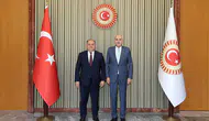 Numan Kurtulmuş ve Ömer Kerkez Meclis'te bir araya geldi