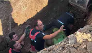 Hatay'da altyapı çalışmasında göçük Bir işçi hayatını kaybetti