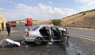 Malatya yolunda üç araç birbirine girdi