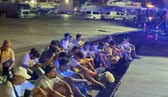 Marmaris'te gece yarısı göçmen operasyonu