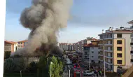 Malatya’da işçi yatakhanesi alevlere teslim oldu