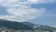 Ahırdağı’ndaki orman yangını havadan ve karadan müdahaleyle söndürüldü