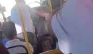 Malatya otobüsünde bedava biniş kartı kavgası