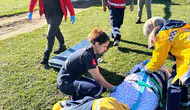Yaylada düşen yaşlı kadın için gökyüzü seferber oldu
