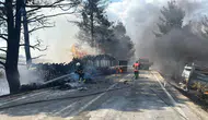 Silifke’de TIR ve kamyon çarpıştı Bir kişi hayatını kaybetti