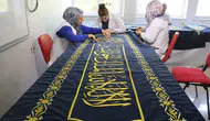 3. Selim’in Türbe Örtüsü Diyarbakır’da İnce İnce İşleniyor