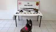 Bolu'da bir eve düzenlenen operasyonda cephanelik çıktı