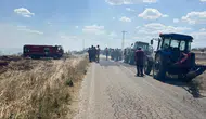 Tekirdağ'da anız yangını 150 dönümü küle çevirdi