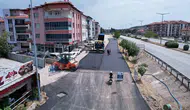 Manisa Kula’da bozuk yollar sıcak asfaltla yenilendi