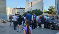 Samsun İlkadım’da motosiklet ve otomobil çarpıştı