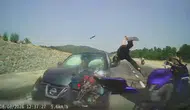 Kütahya'da zincirleme kaza kameraya yansıdı
