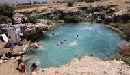 Sivas’ta kurumuş göl yeniden hayat buldu