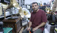 Adana'da asırlık gramofonlar Serkan Gülgör ile yeniden çalıyor