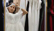 Kırşehir’de evlilik hazırlığı yapanlar gelinliği satın almak yerine kiralıyor