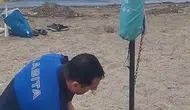 Erdek plajlarında zincirli yer tutma dönemine zabıta son verdi