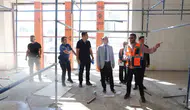 Cizre'de polis evi inşaatı için Kaymakam'dan yerinde denetim
