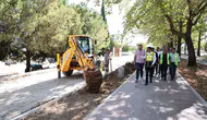 Denizli Koşu Yolu baştan aşağı yenileniyor