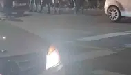 Bingöl'de otomobil bisiklete çarptı, sürücü hastaneye kaldırıldı