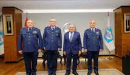 Kayseri'de yeni görev komutanları Büyükkılıç'ın makamında İş birliği vurgusu
