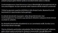 Ömer Çelikten diktatör benzetmesine sert tepki