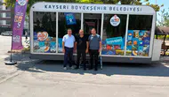 Kayseri'de belediye hizmeti ayağınıza geliyor Mobil Beyaz Masa sahada