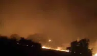 Adıyaman Gerger’de ormanlık alanda gece başlayan yangın sürüyor