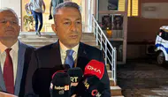 Trabzon Arsin’de emniyet bahçesine tanımlanamayan hava aracı düştü