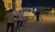 Karabük sokaklarında mesaj kavgası kameraya yansıdı