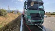 Kastamonu yolunda tır faciasının eşiğinden dönüldü