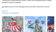Öğrencilerin Mehmetçik resimleri sosyal medyada oylamaya sunuldu