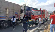 Samsun Havza'da tır kazası trafiği kilitledi
