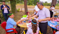İlkadım'da çocuklar camide oyunla buluştu