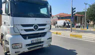 Keşan yolunda hafriyat kamyonu yaşlı adama çarptı