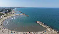 Samsun sahillerindeki yapay koylar tatilcilerin yeni adresi oldu