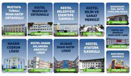 Kestel'de okullar yeni döneme yenilenerek giriyor