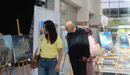 Kapadokya'nın büyülü coğrafyası 6 ülkeden 17 ressamın fırçasında hayat buldu