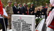 Şehit Ferhat Gedik İskenderun’daki kabri başında dualarla anıldı