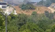Nilüfer’de otluk yangını büyümeden söndürüldü