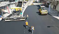 Şanlıurfa’da Siverek’in Kalbi Yenileniyor Adnan Menderes Caddesi’ne Sıcak Asfalt