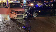 İnegöl’de gece yarısı trafik kazası