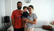 SMA hastası Teoman bebek tedavisini tamamlayıp evine döndü