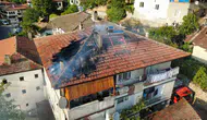 Safranbolu’da tarihi bölgede panik dolu anlar