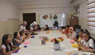Şahinbeyli çocuklar yaz tatilini örgü atölyesinde üreterek değerlendiriyor