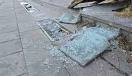 Eskişehir Hatboyu Caddesi’nde vandalların bıraktığı izler tepki topluyor