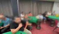 Manisa'da düğün salonu kılıfıyla tombala oynatıyorlardı