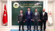 Gölbaşı'nın yeni projeleri için Ankara'da Bakan mesaisi