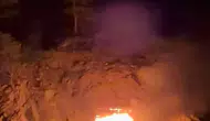 Kumluca açıklarında tur teknesi küle döndü